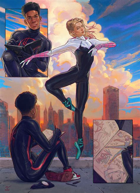Miles and Gwen comic by eronicnick : r/MarvelNSFW .